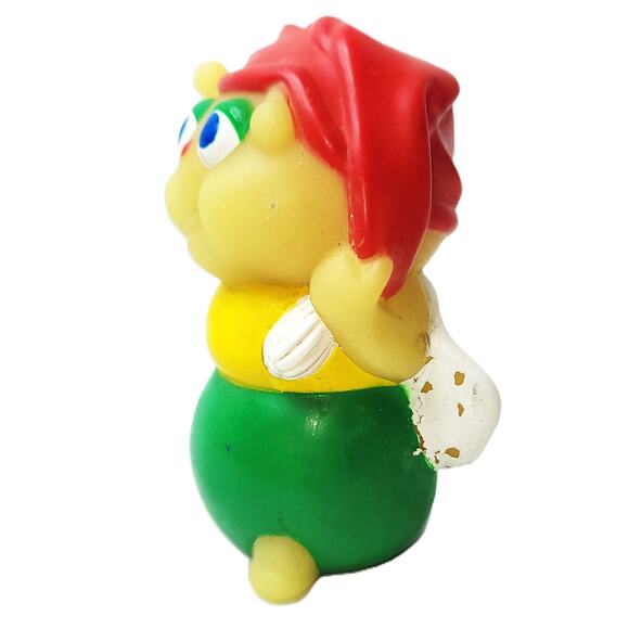 1980's Vintage 3" Glow Worm Clutter Bug Action Figure with Red Hat - Picture 6 of 10